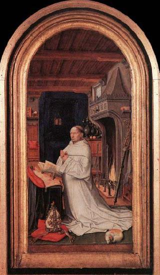 unknow artist Portrait of Abbot Christiaan de Hondt Norge oil painting art